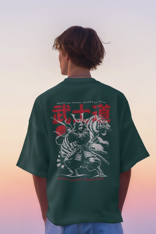 Bushido Tiger Oversized Tee
